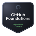 GitHub Foundations badge