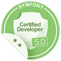 Symfony Certified Developer badge